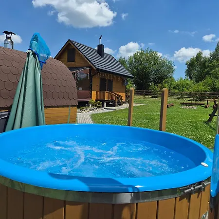 Caloroczny Hanka 32 - Jacuzzi, Sauna, Altana I Grill בית נופש Lipinki (Gorlice)